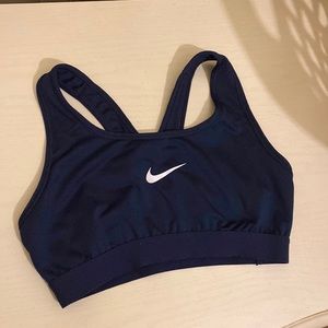 Nike Sports Bra - Navy Blue, XS